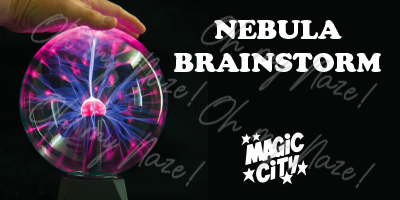 Magic city nebula brainstorm keyring header graphic