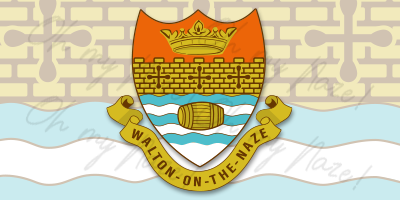 Walton on the Naze crest bottle-opener header graphic