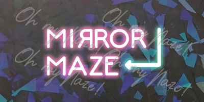 Mirror Maze pocket mirror header graphic