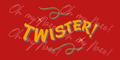 Twister fridge magnet header graphic