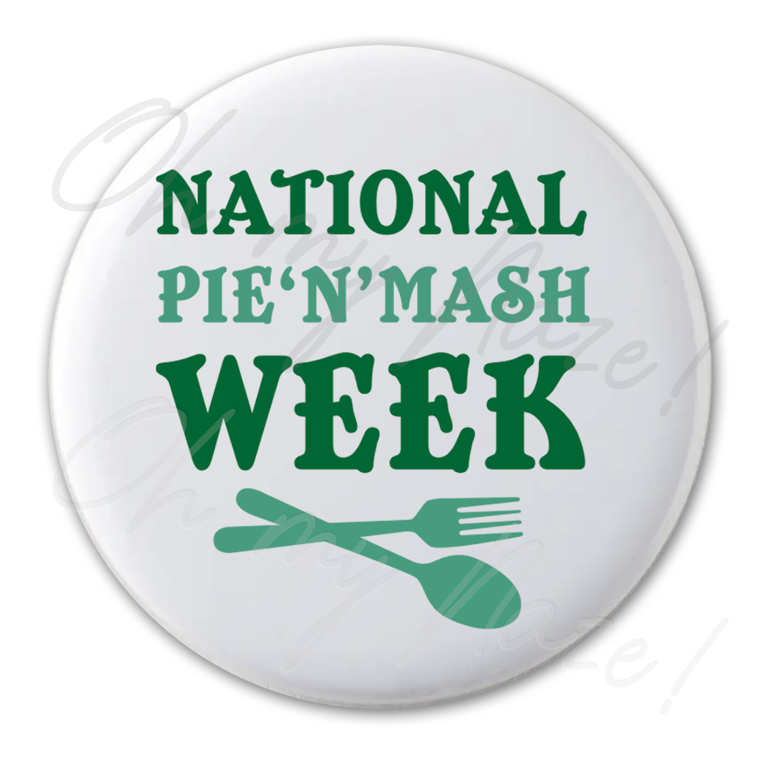 National pie and mash week badge header graphic