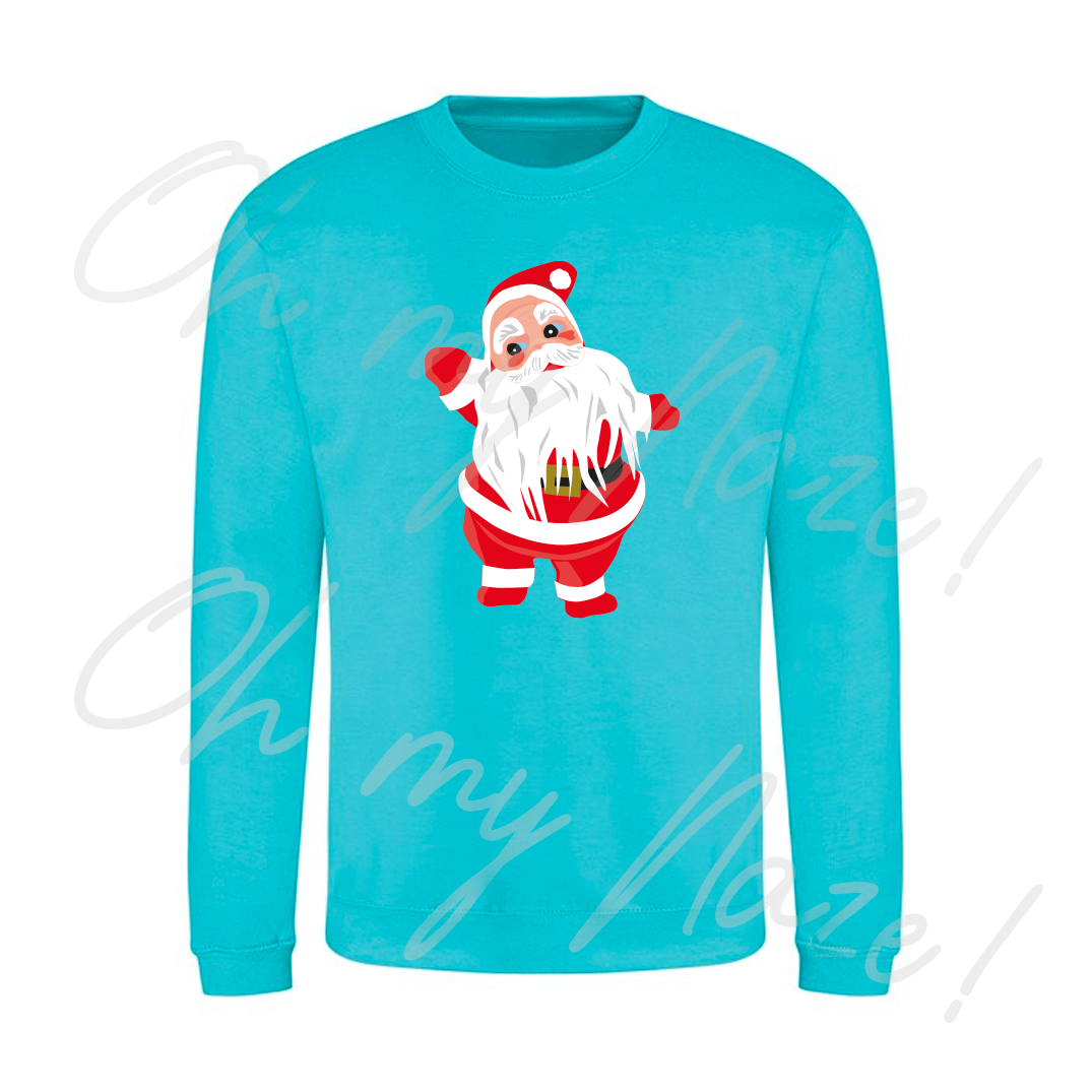 Jolly Old Saint Nick Christmas jumper header graphic