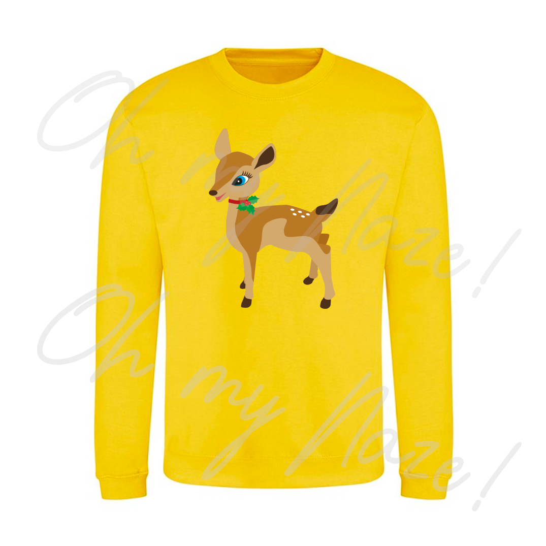 Rolo the Reindeer Christmas jumper header graphic