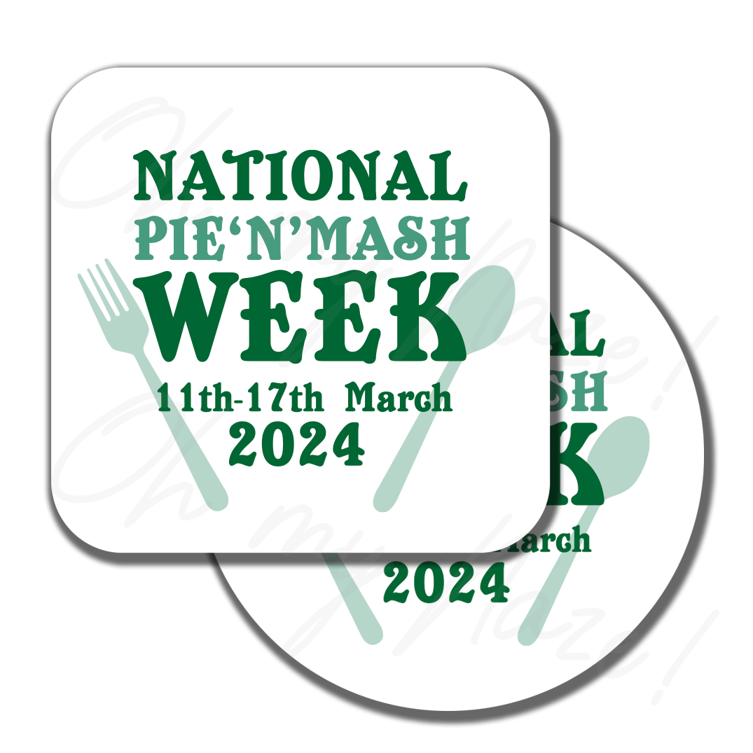 National Pie 'n' Mash Week 2024 bottle opener header graphic