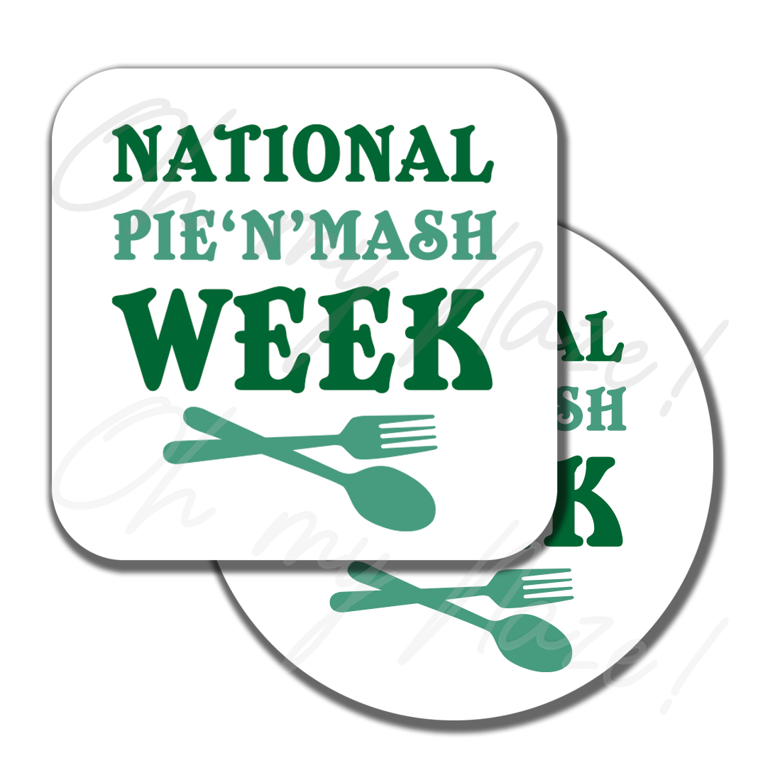 National Pie 'n' Mash Week bottle opener header graphic