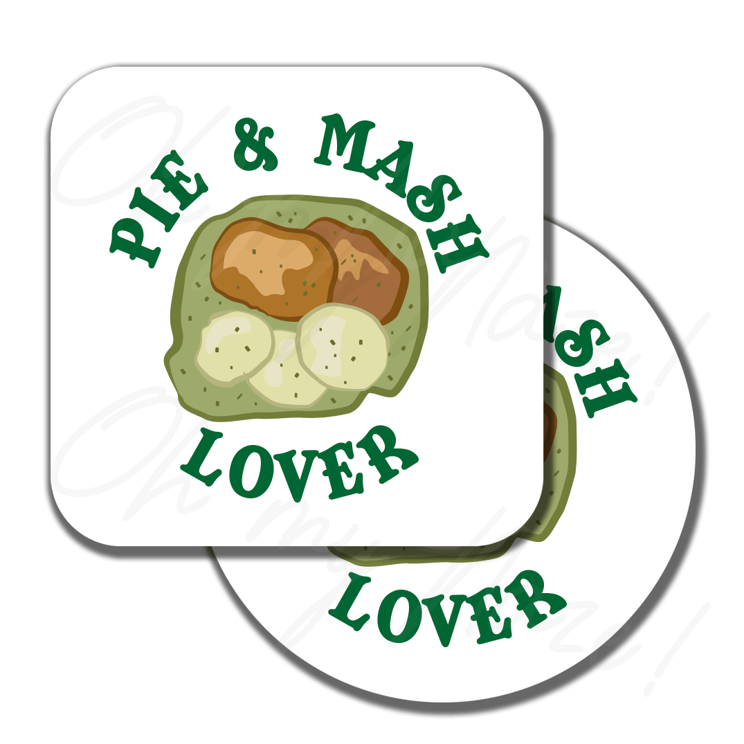 Pie 'n' Mash Lover badge header graphic