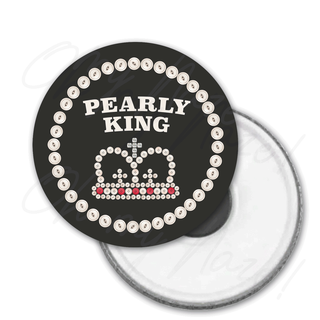 Pearly King Badge header graphic