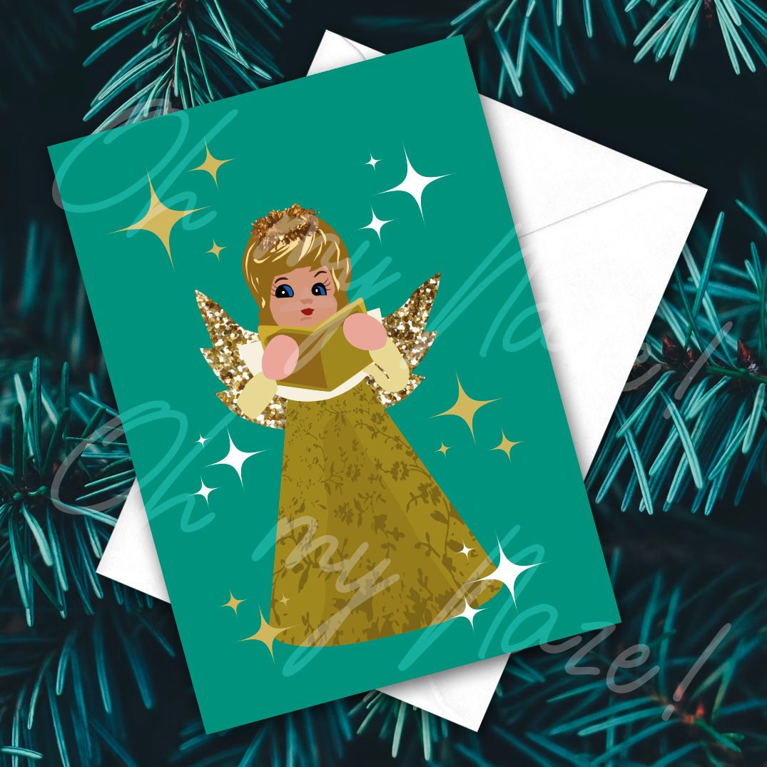 Tinsella the Fairy Christmas card header graphic