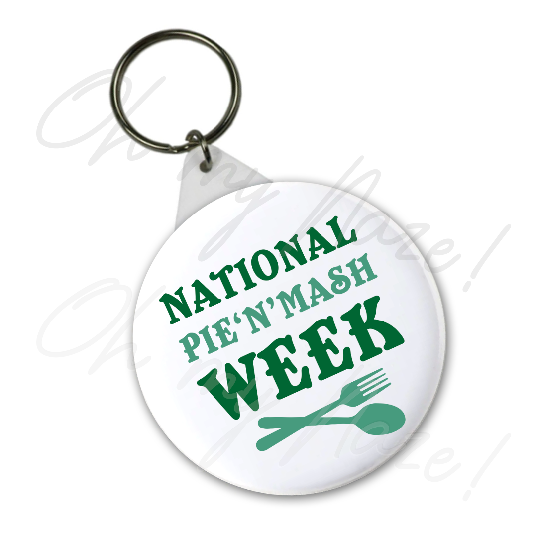 National Pie 'n' Mash Week bottle opener header graphic