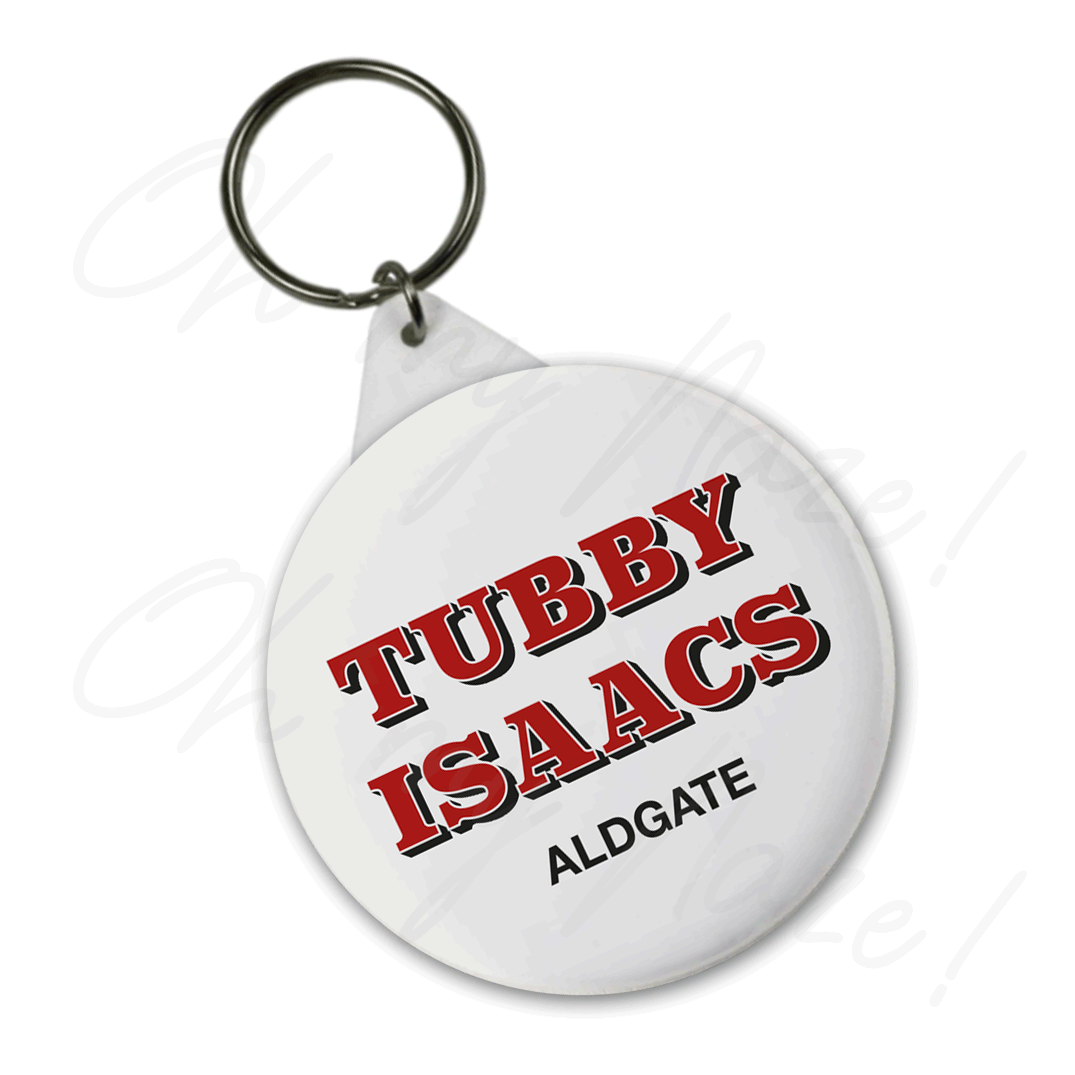 Tubby Isaacs Aldgate badge header graphic