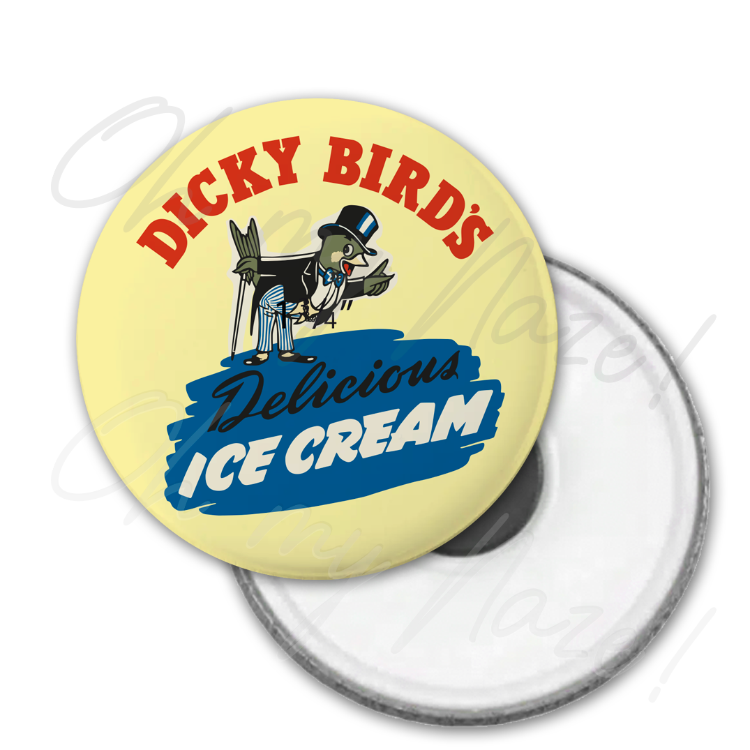 Dicky Bird's Ice Cream header graphic