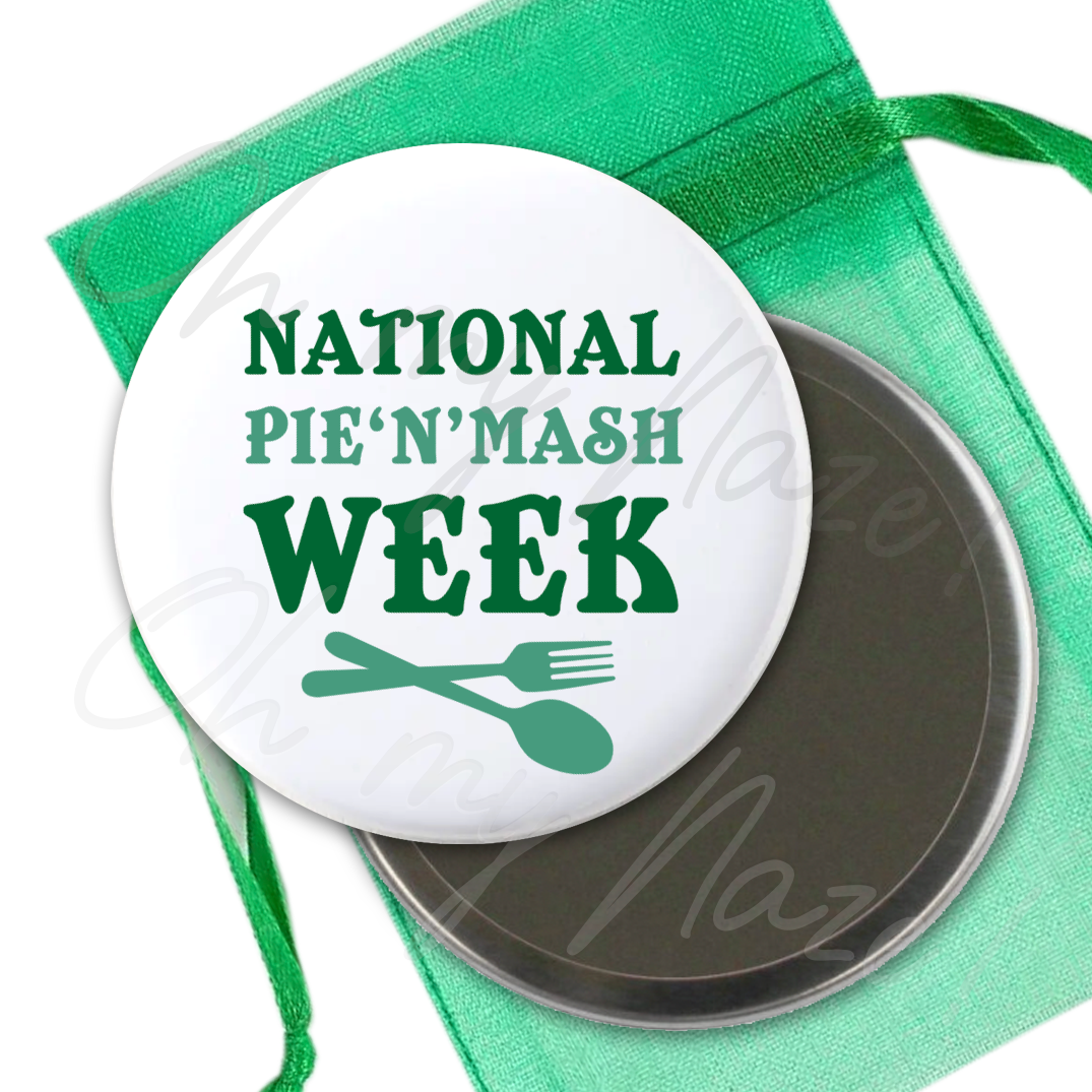 National Pie 'n' Mash Week bottle opener header graphic