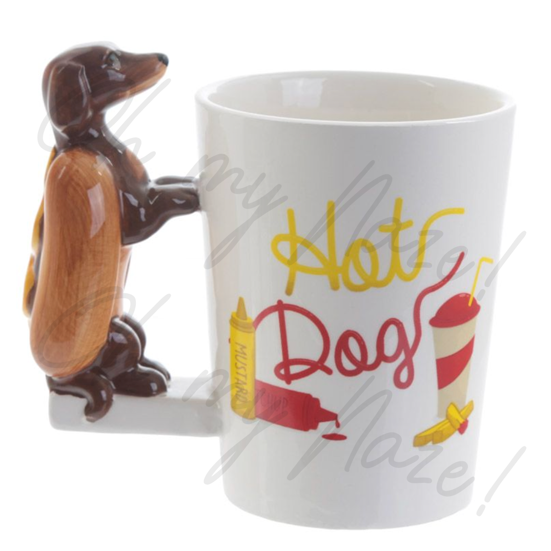 Hot Dog mug header graphic