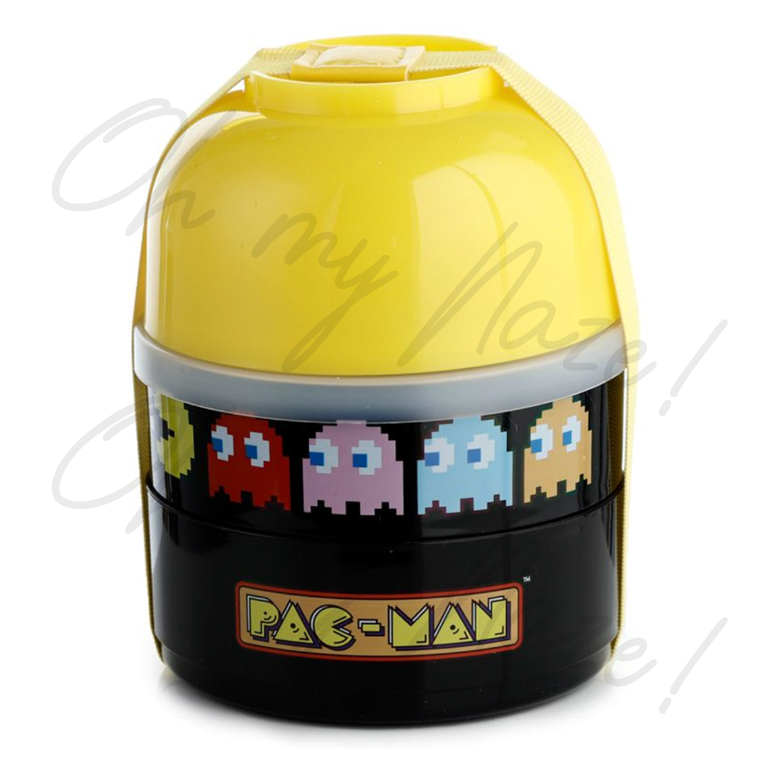 Pac Man bento lunchbox header graphic