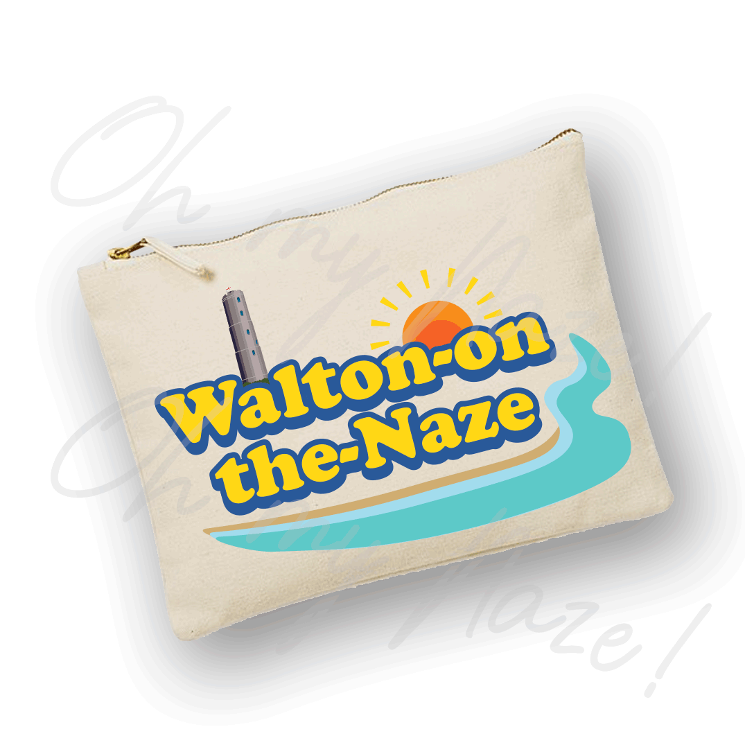 Walton-on-the-Naze (natural colour) purse/coin wallet