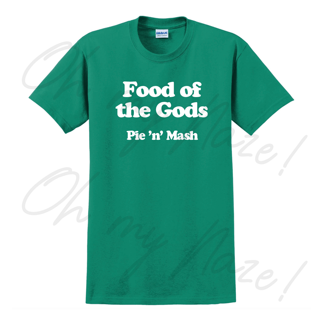 Food of the Gods T-shirt header graphic