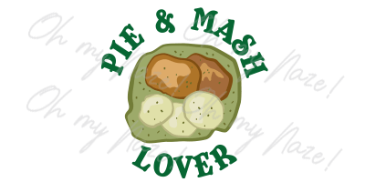 pie and mash lover mug header graphic