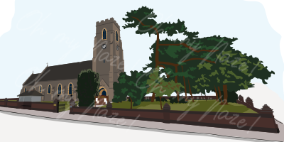 Walton Landmarks - All Saints Church header graphic